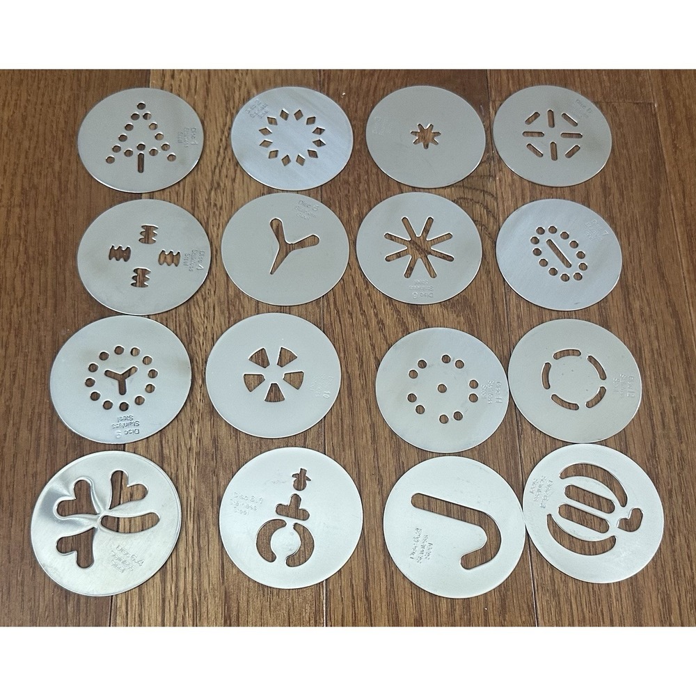 Cuisinart CCP-10 Electric Cookie Press  12 Discs Replacement